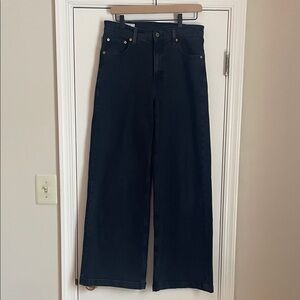 GAP Women's “High Rise Stride” Wide Leg Jeans - Black